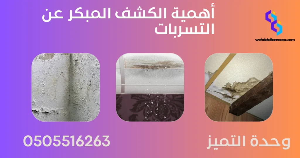 كشف تسربات المياه بحي لبن | وحدة التميز لكشف التسربات وعزل الأسطح بالرياض كشف تسربات المياه بحي لبن
