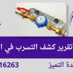 قراءة تقرير كشف التسرب في الرياض