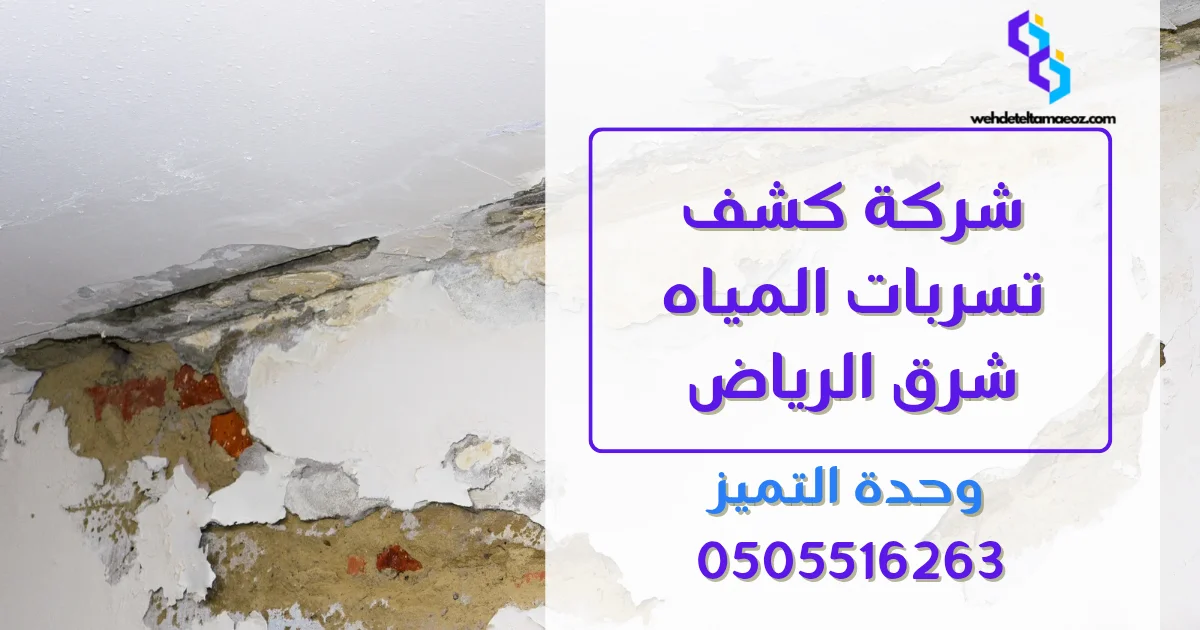 وحدة التميز | وحدة التميز لكشف التسربات وعزل الأسطح بالرياض شركة كشف تسربات المياه شرق الرياض